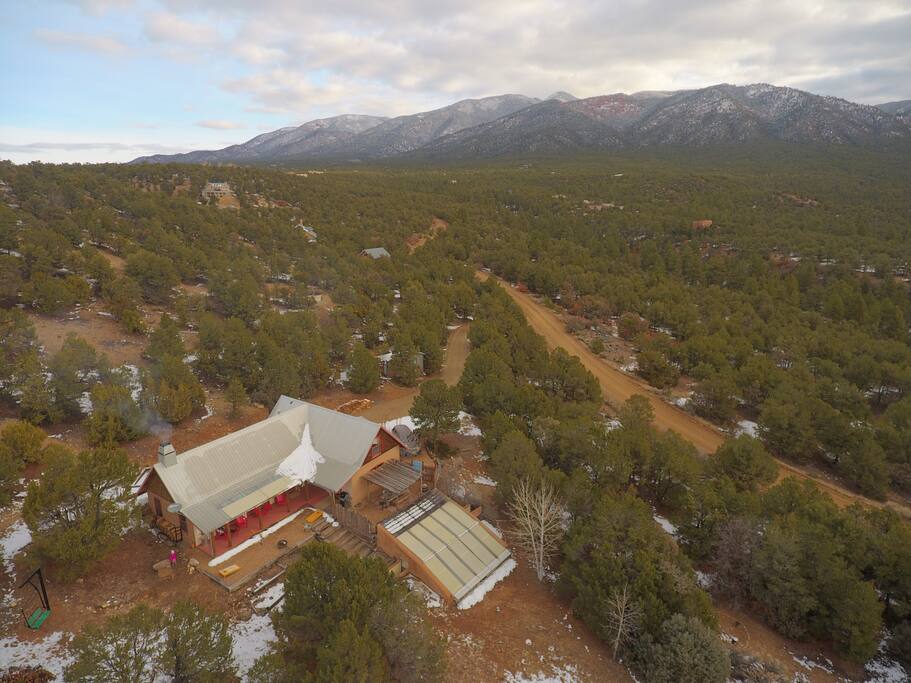 Amazing drone shot from one of our Airbnb guest. So cool!
