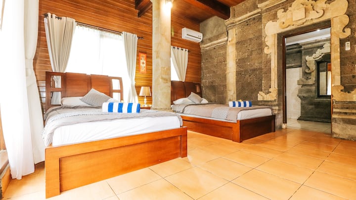 Habitación en la planta baja - cama doble