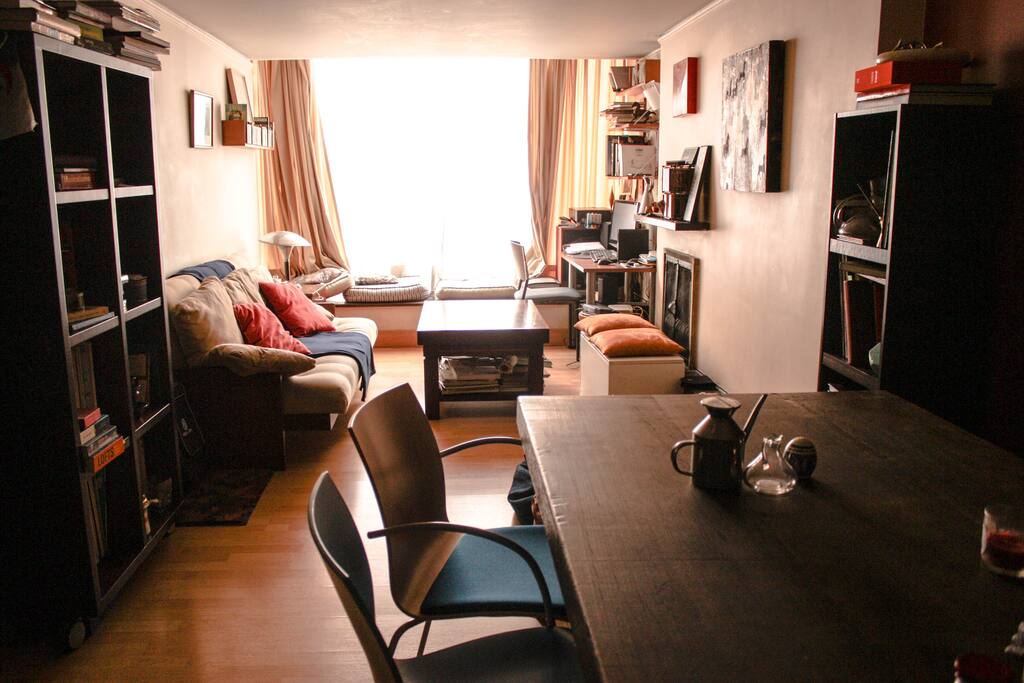 Zona social del apartamento