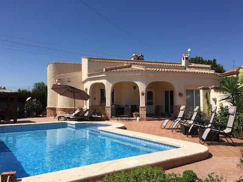 Spain, villa in Ciudad Quesada, heated pool winter