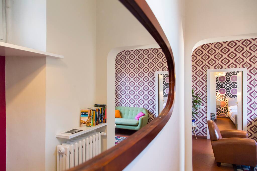 Entrance in apartment.