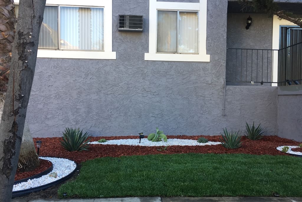 Building exterior landscape continued
