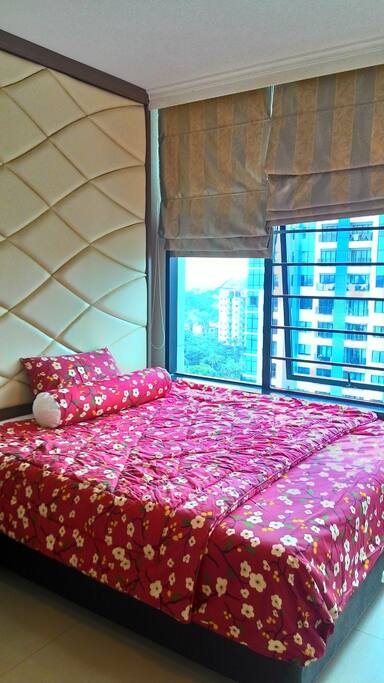 2BR Simply Clean Apartment in Commercial area