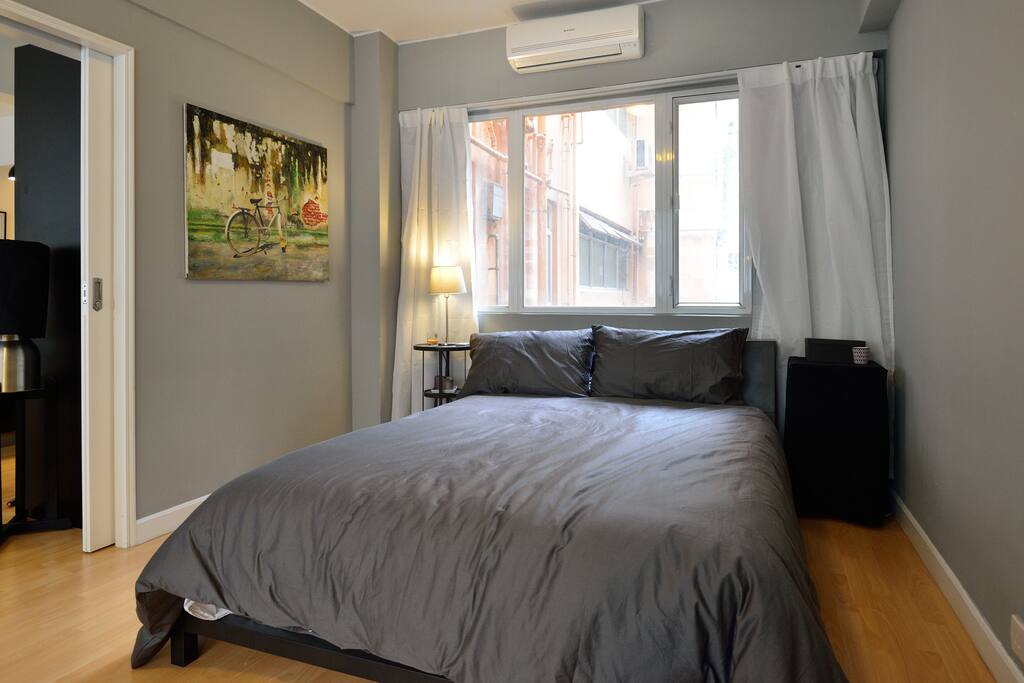 The bedroom