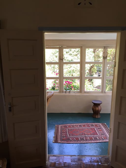 Entry from veranda