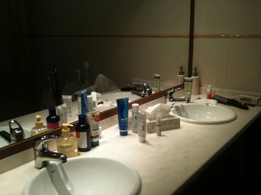 une salle de bains