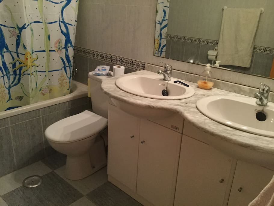 Shared bathroom