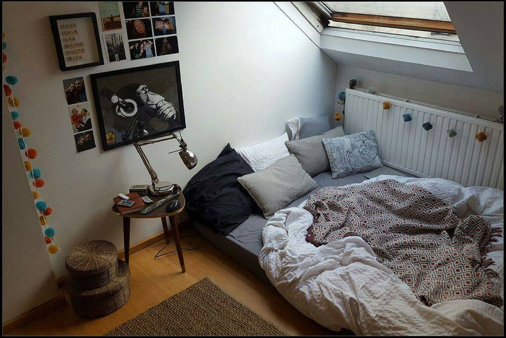 Chambre calme +- 25m²