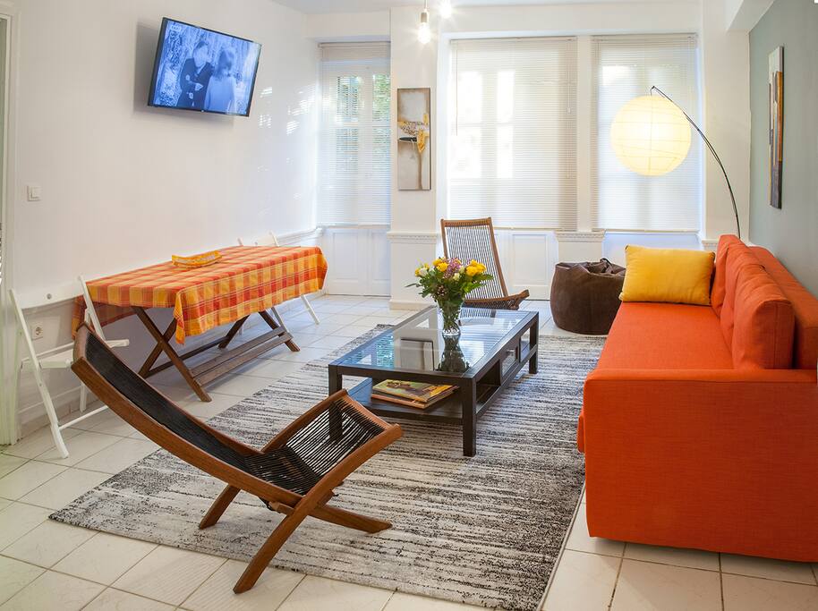 the living room