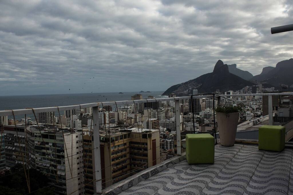 Vista do nosso Hostel