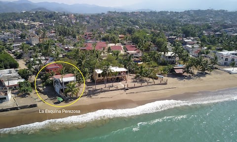 Top Airbnb: Beach House Playa Suite @ La Esquina Perezosa (Beach Suite) in La Peñita De Jaltemba