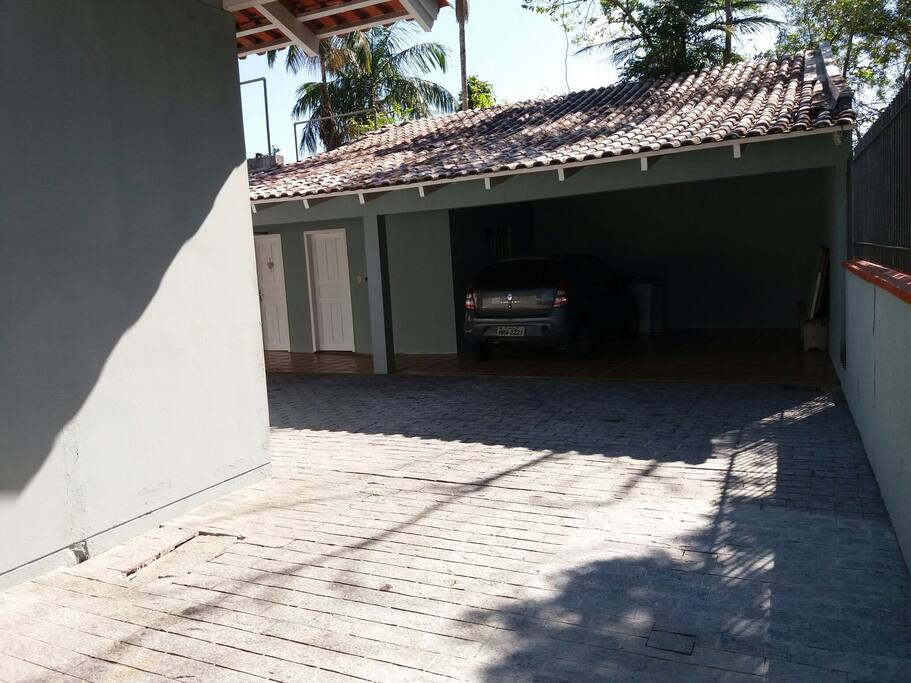 entrada para a suite.