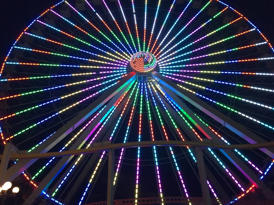 Rides on the boardwalk