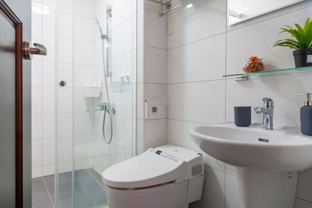 Master bedroom with Japanese toilet