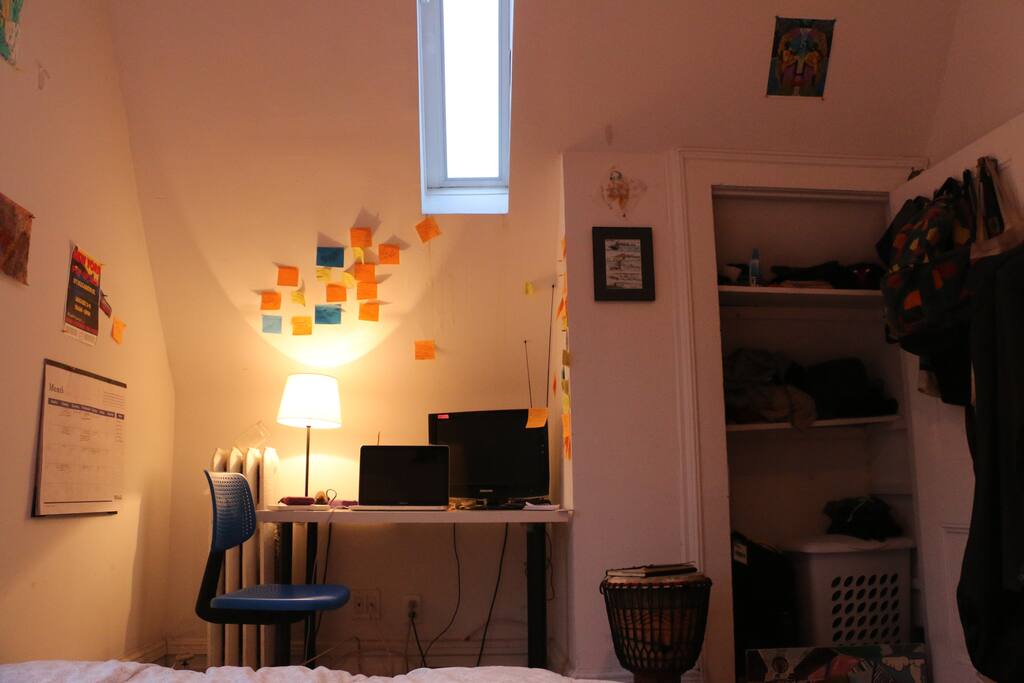 A view from a rather comfy bed