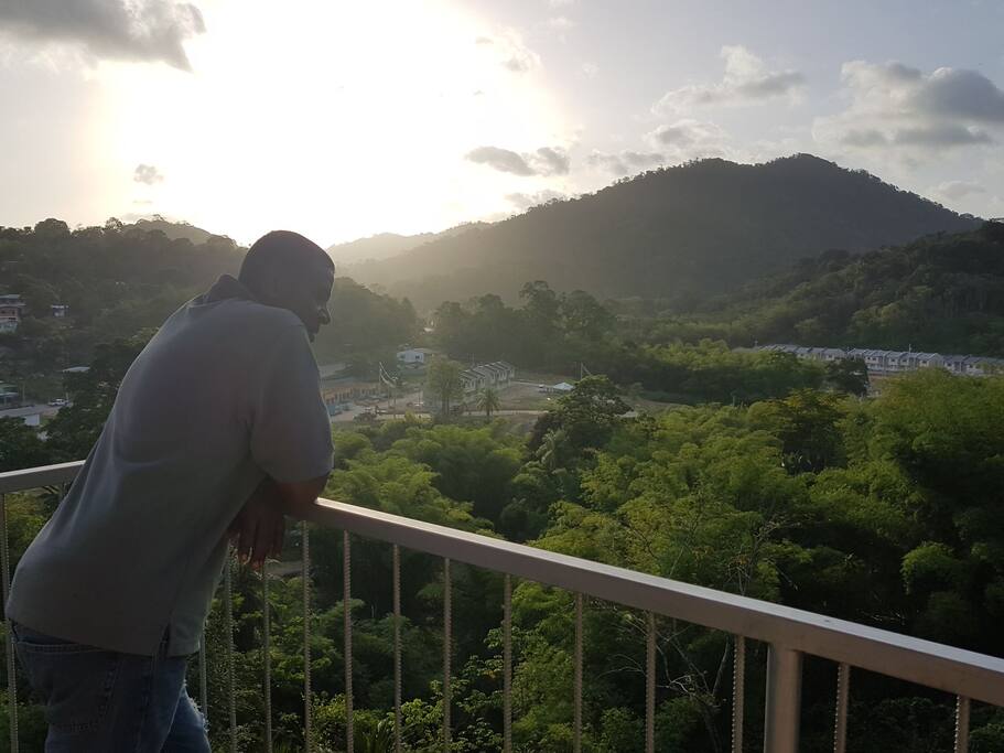 View from the top floor of Greene Kairi