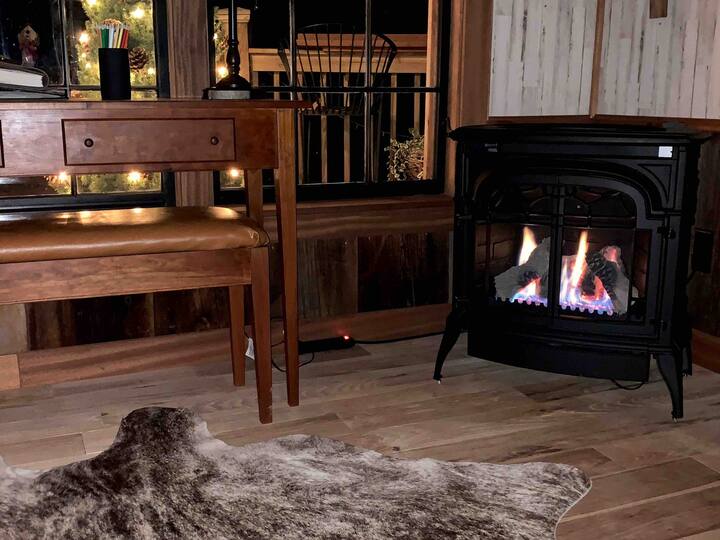 When the weather outside is frightful, inside Trinity Treehouse is still delightful!