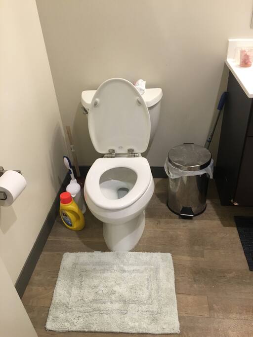 Clean bathroom