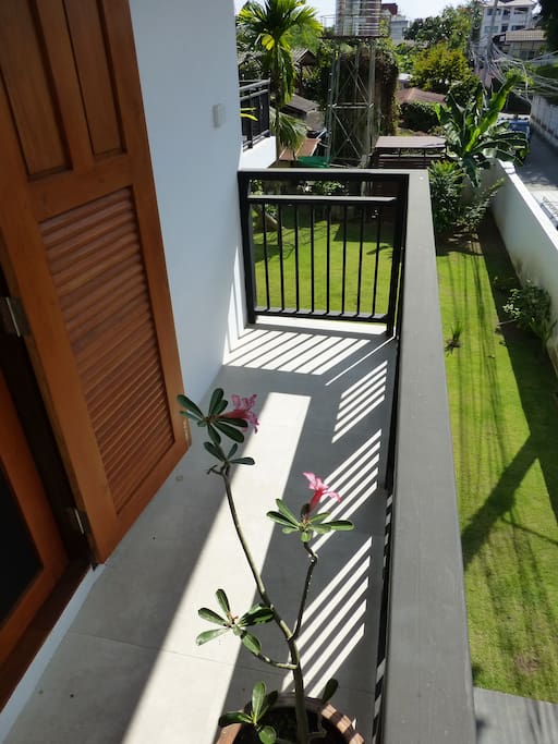Private balcony