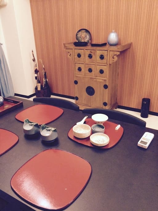 日式餐具,餐桌交流的好空間