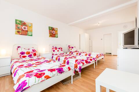 F01 Apartment in Frechen center with conservatory and free WI-FI
