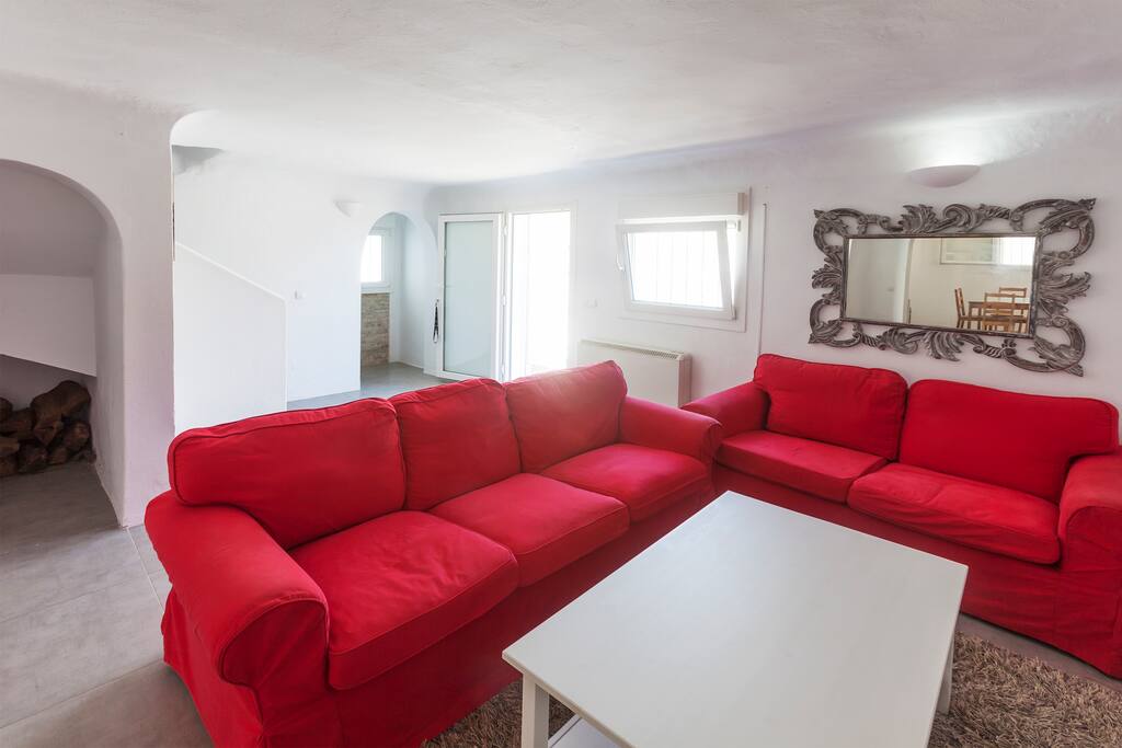 Lo mejor de esta casas es que en verano es muy fresca.