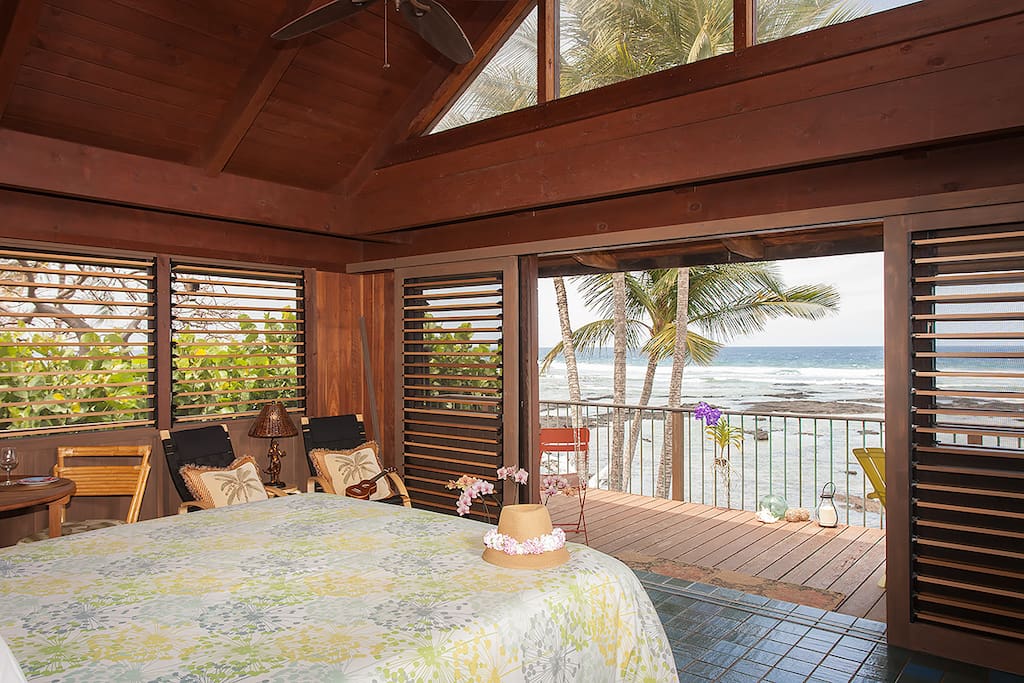 Open air to enjoy ocean breeze
