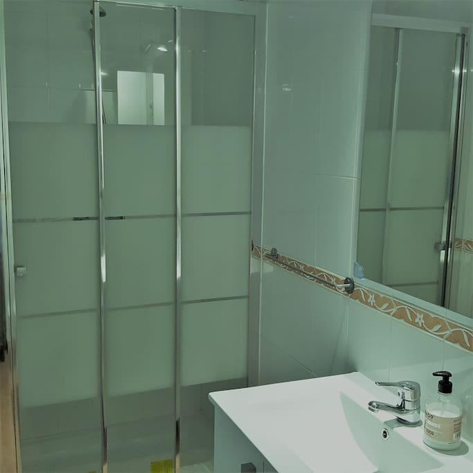 New shower