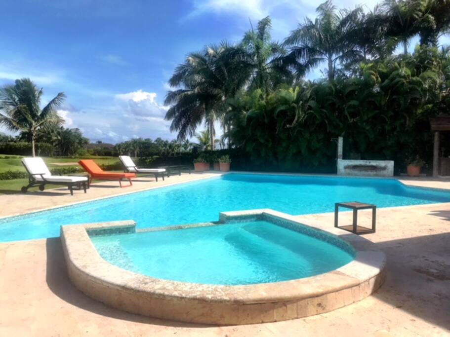 Pool and Hot Tub