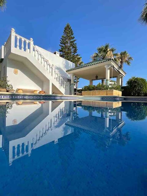 Villa Cristal - With pool in private gardens.