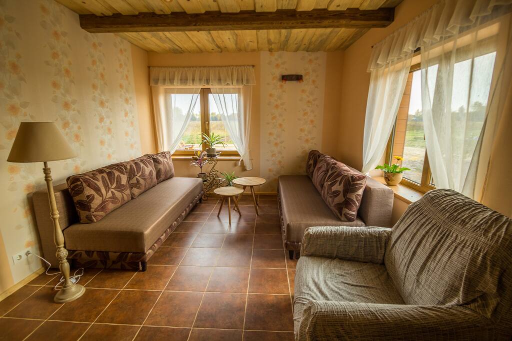 Small living room, can be used as a bedroom for a couple
