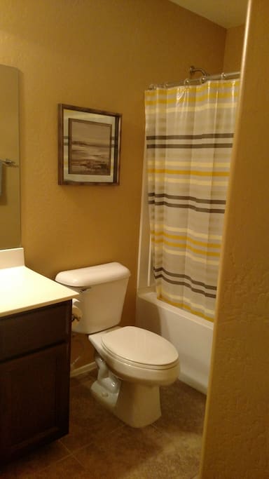 private guest bath