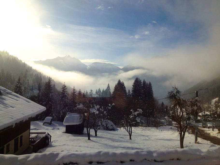 la vue en hiver