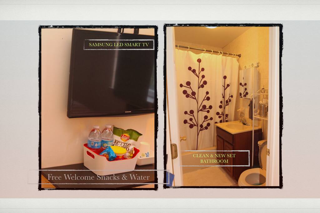 Smart TV & Clean Bath