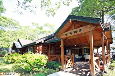 南投竹山‧雙湖渡假山莊 雙喜家庭式14人包棟木屋