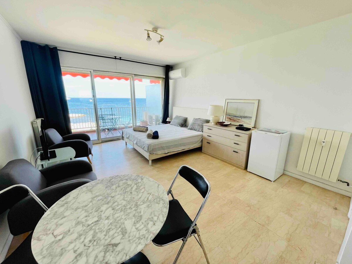 Sala de estar con vistas