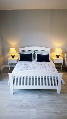 A homely studio apartment