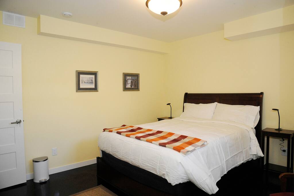 Lots of room and heated floors