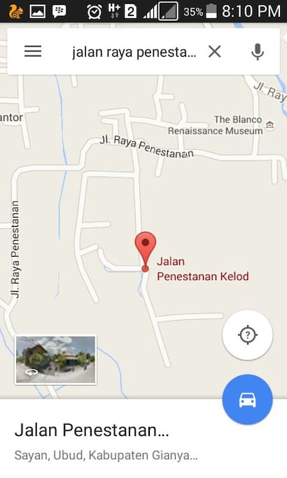 We are located in a rural village
