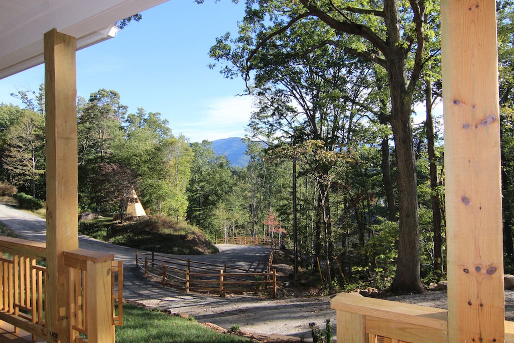 View from the front porch