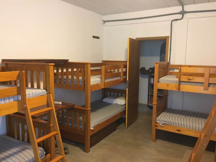 Suite im Erdgeschoss mit 8 Betten.