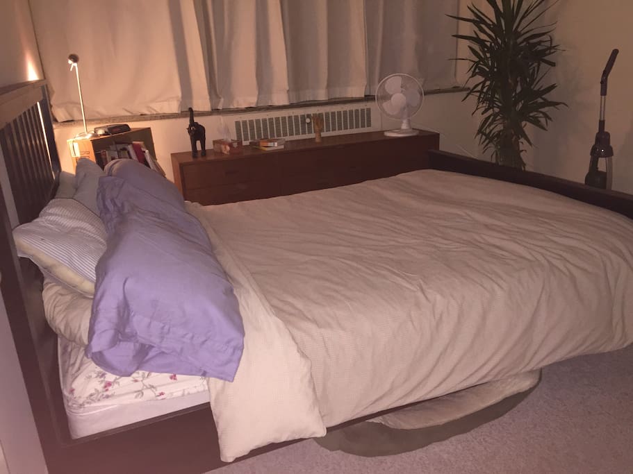 large bedroom, very quiet