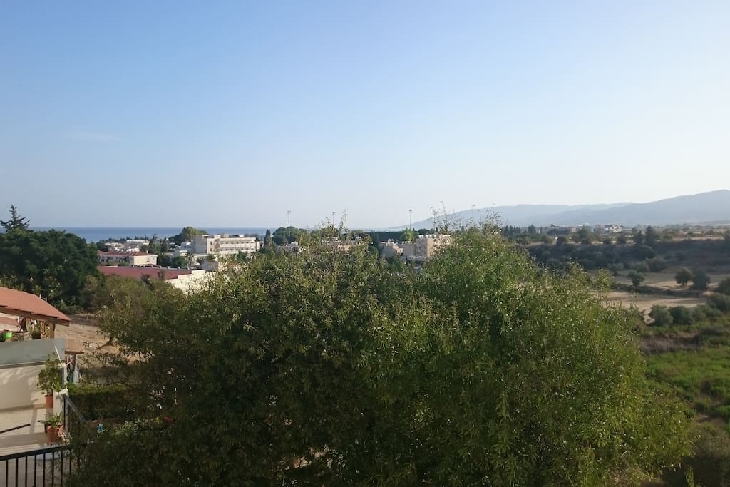 View from the balcony