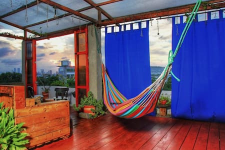 Apartamento con terraza panorámica