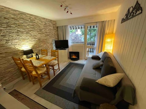 Top Airbnb: Cozy 2 rooms near Châtel in Abondance