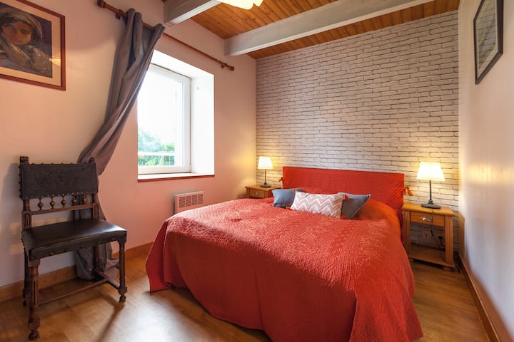 chambre orange