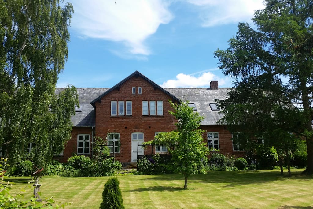 The house in the front