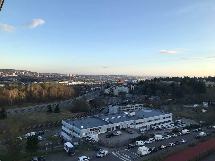 Utsikt fra veranda