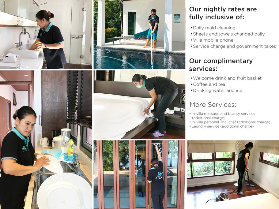 Krabi Villa service