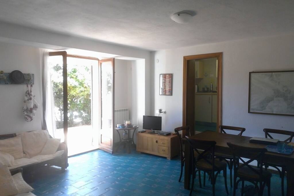 The living room